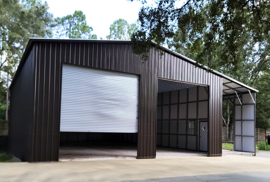 Fully Enclosed Garage